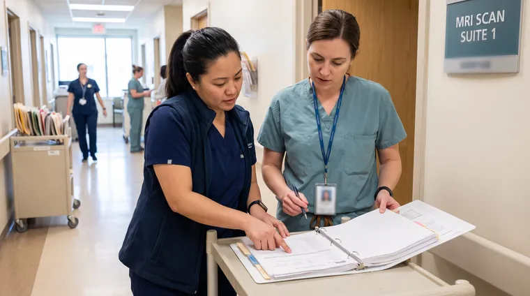 You can train at your imaging center only if they agree to a site agreement and a credentialed mentor. TeslaMR then applies a $500 credit after the first OJT hour.