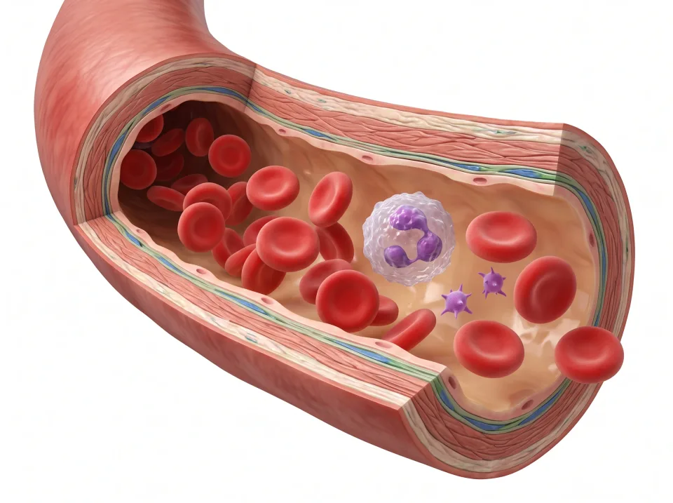Red cells. Red cells contain hemoglobin, which carries oxygen.